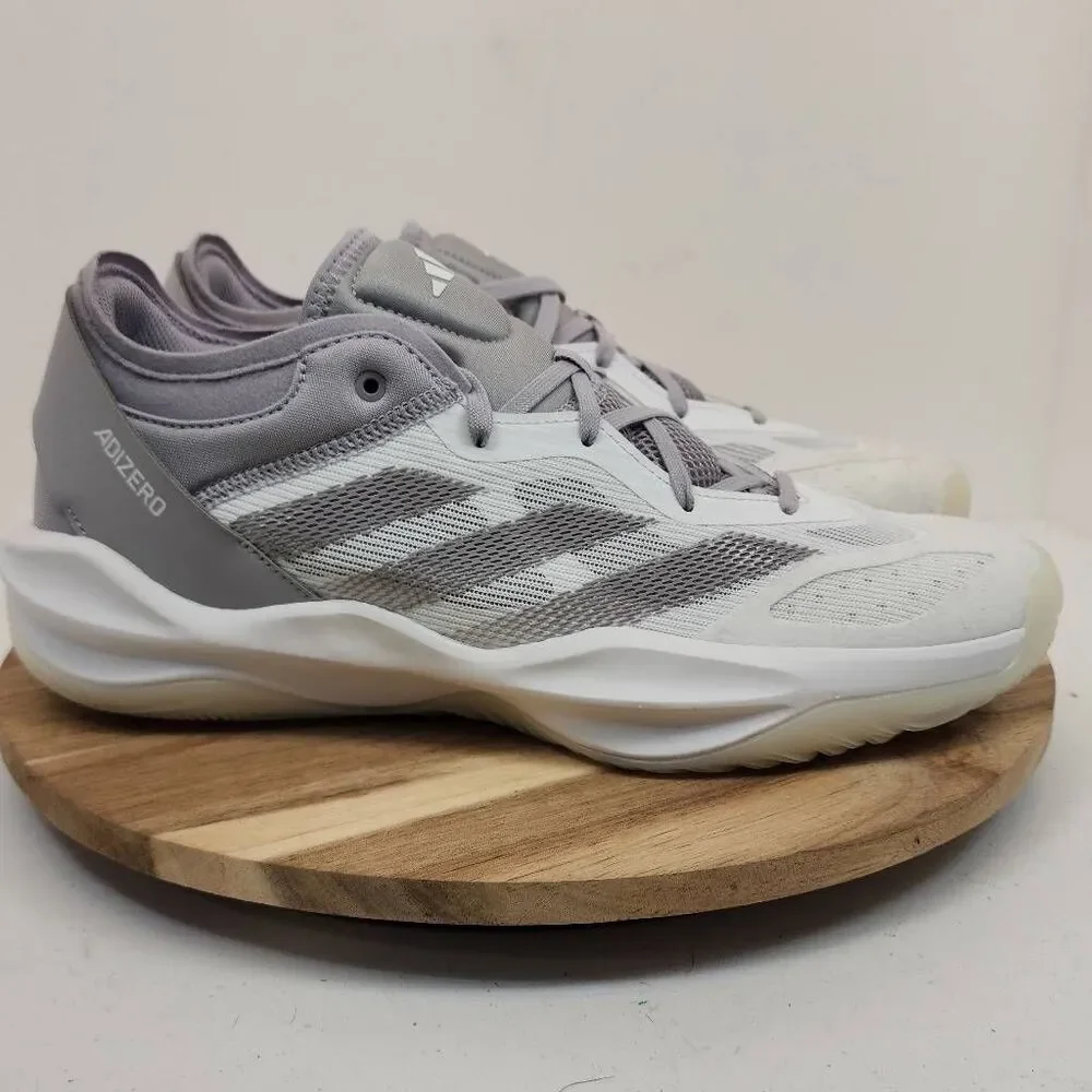 Size 11 - adidas Adizero Select 2.0 Low Cloud White Glory Grey